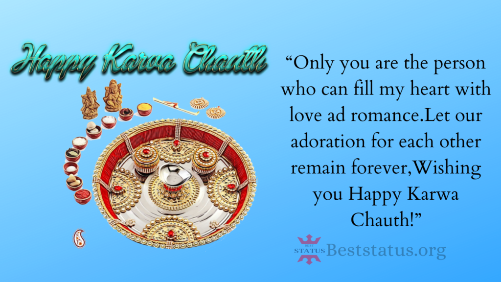 Happy Karwa Chauth Quotes & Status