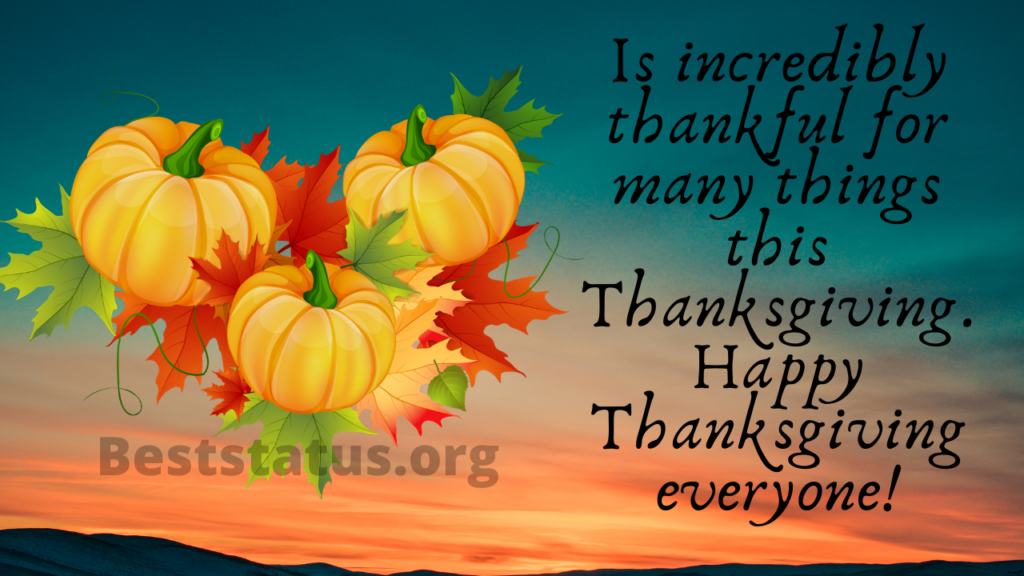 Happy Thanksgiving Day Quotes, Wishes, Message, Images & Best Status