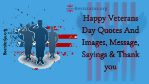 Happy Veterans Day Quotes And Images, Message, Sayings & Thank you